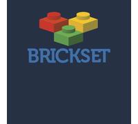 Brickset Logo Men's T-Shirt - Navy - L