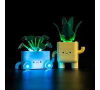 BrickSoul LED Light Kit Compatible with Lego 10349, Adjustable Brightness Lighting Kits Compatible with Botanicals Happy Plants, Lights Only (Model Not Included), Touch Version