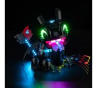 BrickSoul LED Light Kit Compatible with Lego 10375, Newly Upgraded Music Mode Lighting Kits Compatible with How to Train Your Dragon: Toothless, Lights Only (Model Not Included), Sound Version