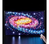 BrickSoul LED Light Kit Compatible with Lego 31212, Adjustable Brightness Lighting Kits Compatible with Milky Way Galaxy, Lights Only (Model Not Included), Touch Version