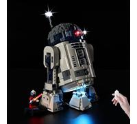 BrickSoul LED Light Kit Compatible with Lego 75379, Adjustable Brightness Lighting Kits Compatible with Star Wars R2-D2 Building, Lights Only (Model Not Included), Touch Version