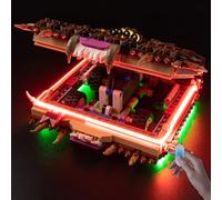 BrickSoul LED Light Up Kit Compatible with Lego 76449, Adjustable Brightness Lighting Kits Compatible with Harry Potter Chomping Monster Book, Lights Only Set (Model Not Included), Touch