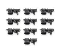BricksStuff DC-17m Blaster Pack | 10-Piece Set | Compatible with Star Wars Mini Figures - Includes 10 Pieces Sci-Fi Blaster DC17m