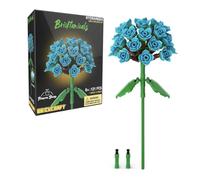 Bricktanicals Hydrangea Brick Building Set