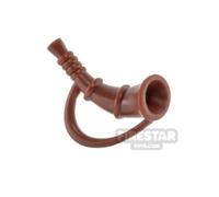 BrickWarriors Minifigure Accessory Battle Horn REDDISH BROWN