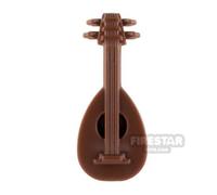 BrickWarriors Minifigure Accessory Lute BROWN