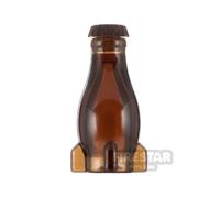BrickWarriors Minifigure Accessory Rocket Bottle TRANS BROWN