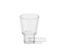 BrickWarriors Minifigure Accessory Shot Glass TRANS CLEAR
