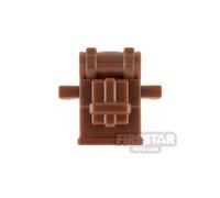 BrickWarriors Minifigure Bodywear British Knapsack REDDISH BROWN