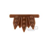 BrickWarriors Minifigure Bodywear Gladiator Skirt REDDISH BROWN