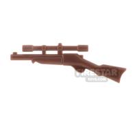 BrickWarriors Minifigure Firearm Buffalo Rifle BROWN
