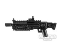 BrickWarriors Minifigure Firearm FN Heavy Shotgun BLACK