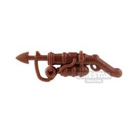 BrickWarriors Minifigure Firearm Harpoon Gun REDDISH BROWN