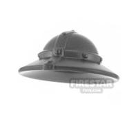 BrickWarriors Minifigure Headgear Kettle Helm STEEL