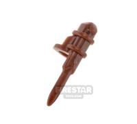 BrickWarriors Minifigure Weapon Hidden Blade REDDISH BROWN