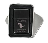 Bricky Black Flip Lighter Brickysaurus Like A Normal Bricky But More Awesome 60 SECOND MAKEOVER Black One Size