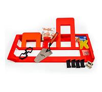 Bricky Pro - The Bricky Tool/Adjustable to Build All Standard Walls 102.5mm (4"), 140mm (6") & 215mm (9") - Brickytool - Easy to use Bricklaying Tool