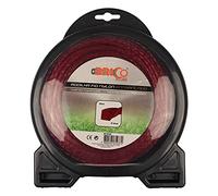 Bricoferr BF101QE - Brushcutter Nylon Braided Profile (3 mm x 56 Metres, Silent)