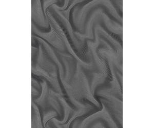 BRICOFLOR Black Wallpaper in 3D Look | Modern Non-Woven Wallpaper with Metallic Effect in Dark Grey | Non-Woven Wallpaper in Anthracite with Pleated Pattern for Bedroom