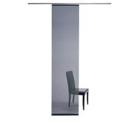 Bricoflor Semi-Sheer Panel Curtain - Blue - 2,45 X 0,60 M - Plain
