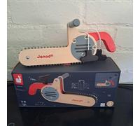 Brico'Kids Chain Saw Wooden - Janod Pretend Play NEW
