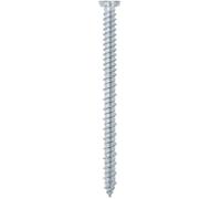bricoleva.it Set of 100 Direct Anchoring Screws for Concrete, Wall without Dowels, Torx, Turboves for Concrete - TPS Countersunk Head 7.5 x 62 mm