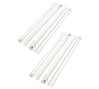 bricoleva.it Set of Guides for Drawers and Dressers without Shock Absorber, Colourful, Available in More Variations, Size 30, 40, 45, 50, 55, 60 cm, Pack of 1, 2 or 5 (35 cm, 2)