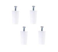 bricoleva.it Stop Caps for Roller Shutter 30 mm - Bumper for Roller Shutter Made in Italy - Stops for Roller Blinds and Roller Blinds - Anti-Theft Shutters - Including Screw (4 Pieces)