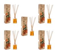 BricoLoco.com. Mikado Botanical Cinnamon Orange Air Freshener 50ml - More Comfortable and Safer Than Candles - Home, Home, Room Air Freshener - Sweet Scent (5)