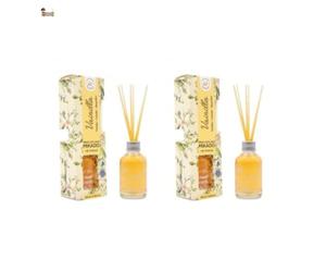 BricoLoco Mikado Intense 100ml Vanilla Scent More Comfortable and Safer Than Candles Air Freshener Home, Home, Room Sweet Scent (2)