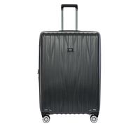 BRIC’s Cervia Hard Luggage, Spinner Suitcase for Travel, Hard Shell, Lightweight Large 77cm, Dark Grey