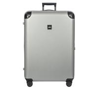 Bric's Amalfi Spinner Luggage Lightweight Expandable Suitcase, Silver, 32" Spinner, Amalfi 32"spinner Trunk 211-silver/Black