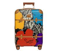 Bric's Andy Warhol Cabin Trolley 55 cm / 40 L S Cream Coloured Flowers, Cream Coloured Flowers, 55 cm