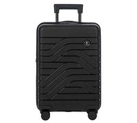 Bric's B|Y Ulisse Expandable 55cm Cabin Spinner Suitcase, Hard Luggage, Black