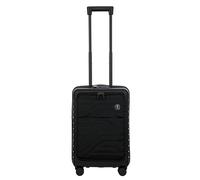 Bric's B|Y Ulisse Spinner Suitcase - Carry-On Luggage - Hard Exterior and TSA-Approved Lock, Nero, 21 Inch, With Pocket