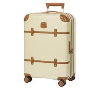Bric's Bellagio 3.0 Spinner Trunk - Luxury Hardshell Luggage with Large Wheels, Telescopic Handle, Leather Detailing - Expandable Rolling Suitcase