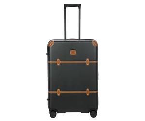 Bric's Bellagio 3.0 Spinner Trunk - Luxury Hardshell Luggage with Large Wheels, Telescopic Handle, Leather Detailing - Expandable Rolling Suitcase