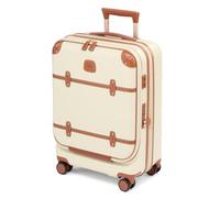 Bric's Bellagio 3 Spinner Suitcase, 76cm Luggage, TSA Approved, Cream