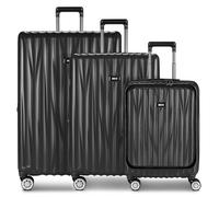 Bric's Brics_Cervia_Parent, Dark-grey, Kofferset + (3-teilig), Hard luggage