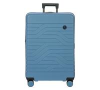 Bric's Ulisse Trolley for Spinner, Grey/Blue, M Unisex-Adult, Grey/blue, M