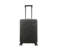 Bric's B|Y Ulisse Expandable 55cm Cabin Spinner Suitcase, Hard Luggage, Black