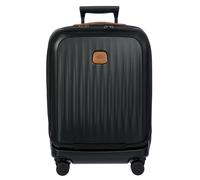 Bric's Cabin Suitcase With Front Pocket - Taormina - Black - 823913 - 8016623974651