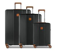 Bric's Ferrara 4 wheels Suitcase set 3-piece Expandable black