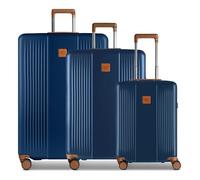 Bric's Ferrara 4 wheels Suitcase set 3-piece Expandable blue