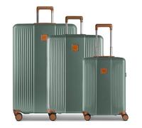Bric's Ferrara 4 wheels Suitcase set 3-piece Expandable green