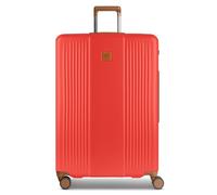 Bric's Ferrara 4 wheels Trolley L 77 cm with expansion pleat red
