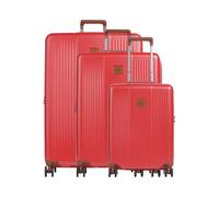 Brics Ferrara | Suitcase set (4 wheels) | red