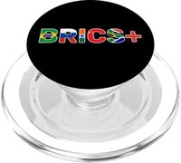 BRICS+ Flags of Brazil, Russia, India, China & South Africa PopSockets PopGrip for MagSafe