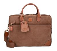 Brics Life Briefcase, unisex, brown