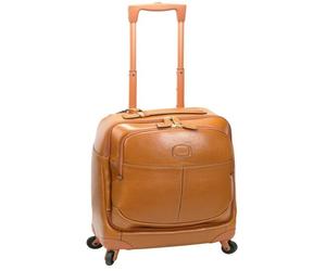 Bric's Life Pelle 4 wheels Wheeled briefcase Genuine Leather 39 cm brown
